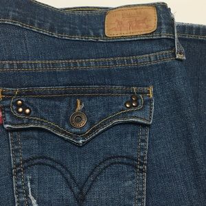 4/$25 Levi’s 515 Bootcut Flap Pocket Jeans Western